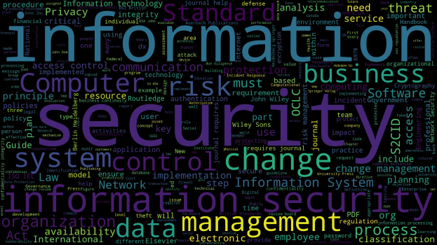 Ein kreisförmiges Wortwolke mit "Information Security" in verschiedenen Sprachen, angeordnet nach Größe und Farbe von hell nach dunkelblau, betont seine Bedeutung in Geschäftsprozessen.